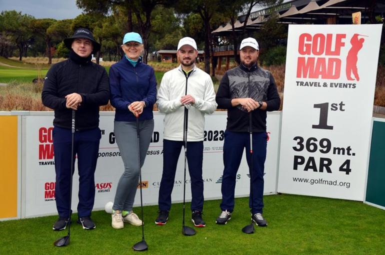 Antalya'da Golf Mad Golf Turnuvası başladı