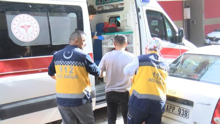Zeytinburnu'nda alev alan yağa su döktü yaralandı