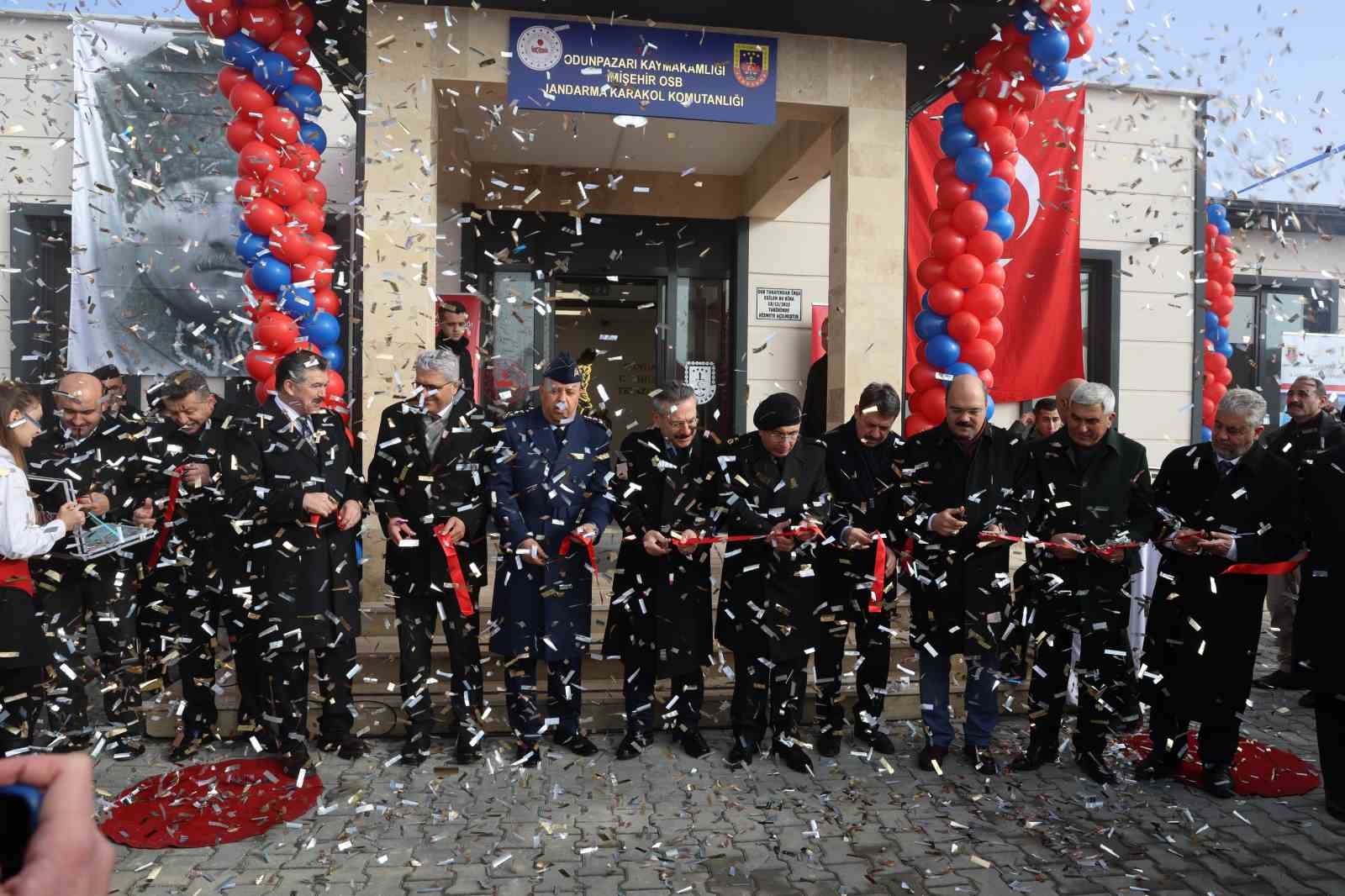 Eskişehir’de jandarma karakolu düzenlenen törenle açıldı