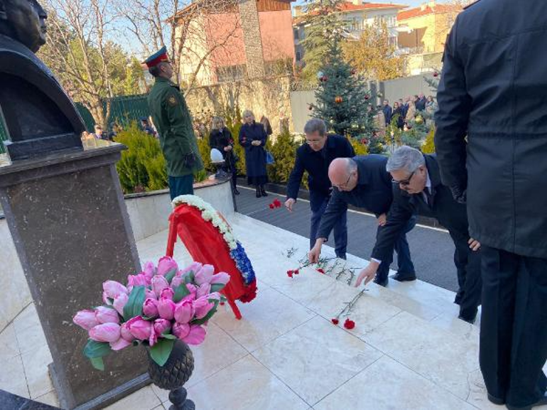 Rus Büyükelçi Karlov, ölüm yıl dönümünde Ankara'da anıldı
