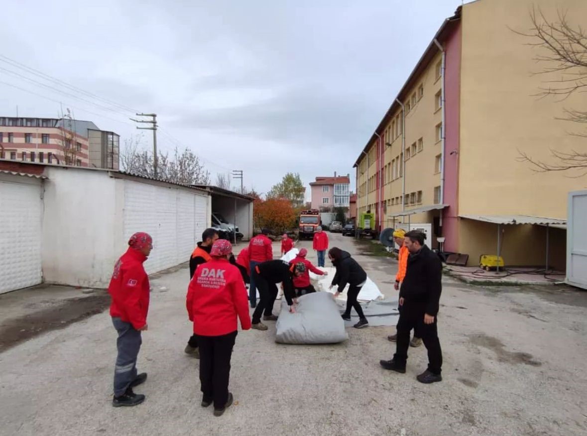 AFAD tarafından DAK’a yardım eğitimleri verildi