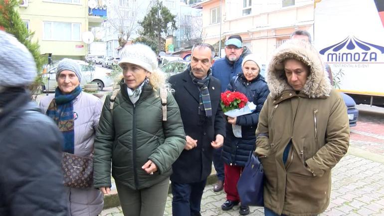 Sarıyer'de mahalleliden saldırıya uğrayan kiliseye 'geçmiş olsun' ziyareti