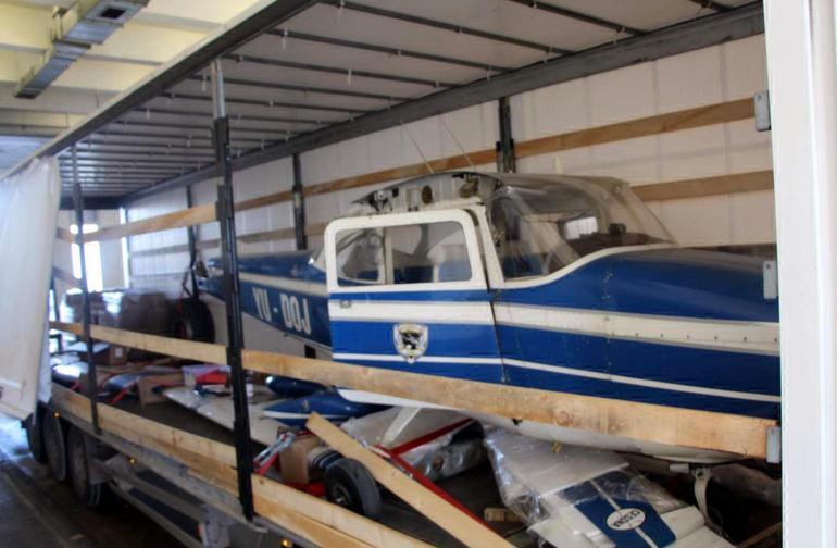 Kapıkule'de TIR'da Cessna tipi uçak ele geçirildi