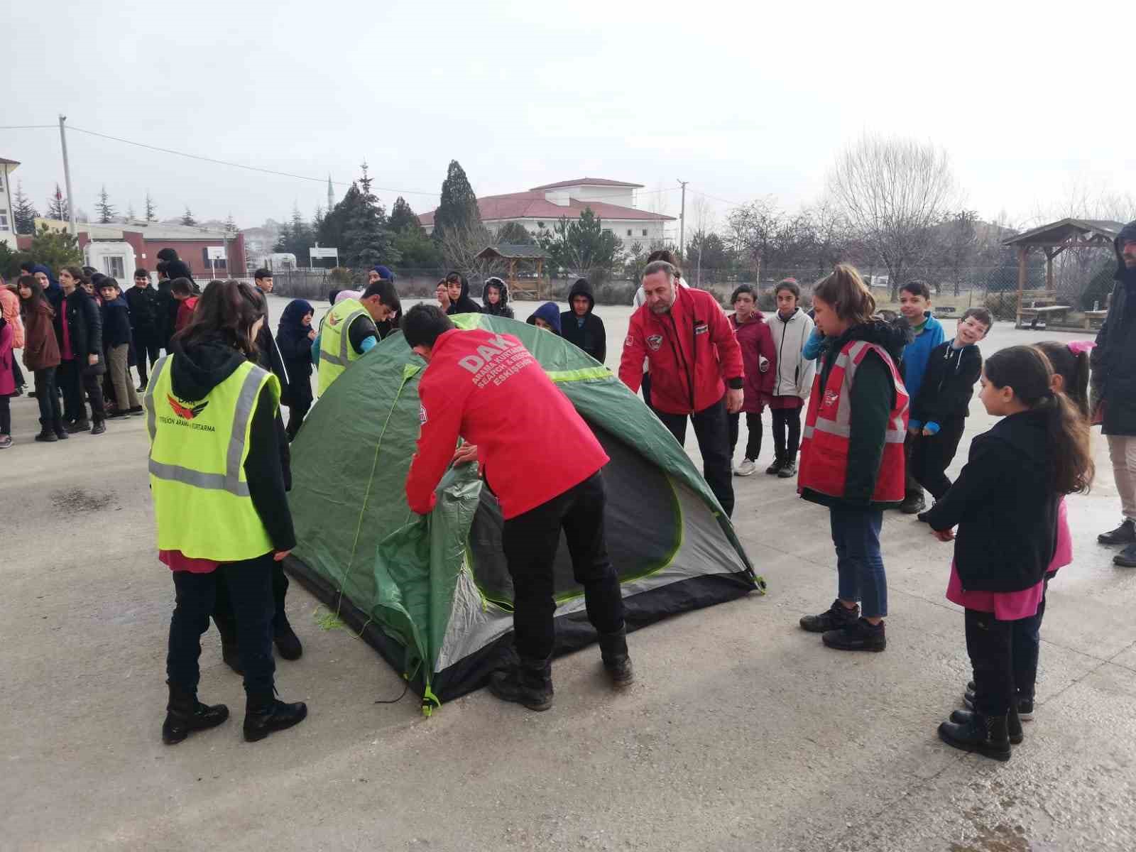 DAK’tan Afet Bilinci Eğitimi