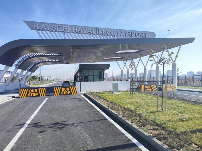 Kayseri Havalimanı'nın yeni terminal binasında sona gelindi