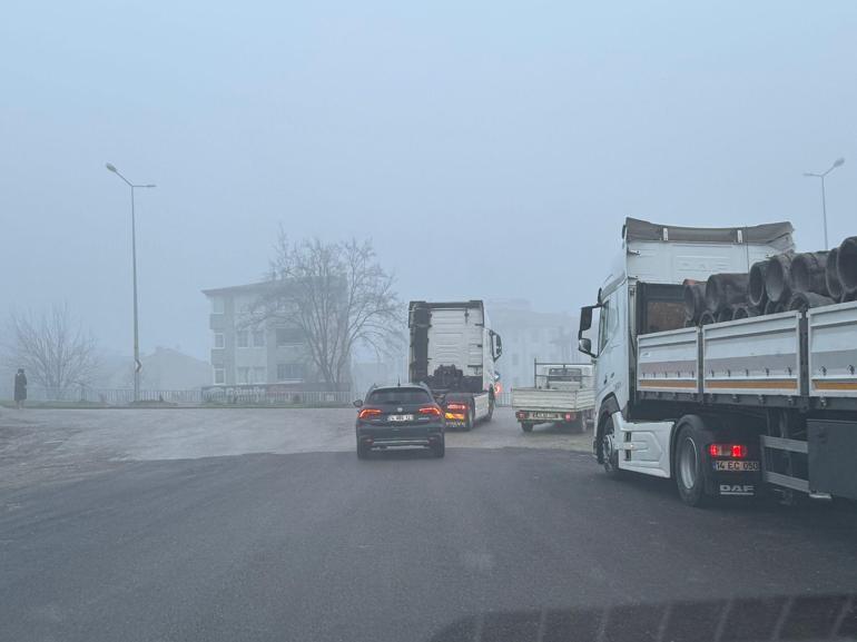 Bartın'da yoğun sis