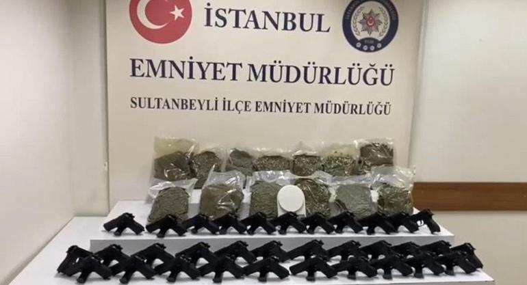 Sultanbeyli'de uyuşturucu operasyonu: 12 kilo bonzai ele geçirildi