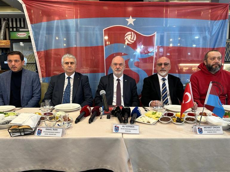 Trabzonspor Divan Başkanı Sürmen, aday olmayacağını açıkladı