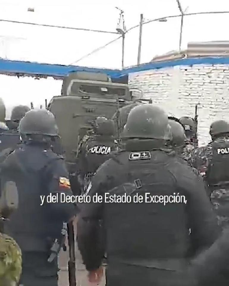 Ekvador’da ordu, iç güvenlik için devrede