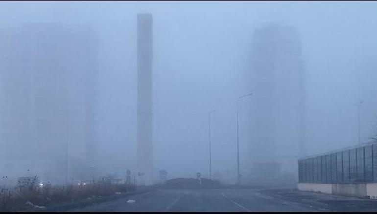 Diyarbakır’da yoğun sis