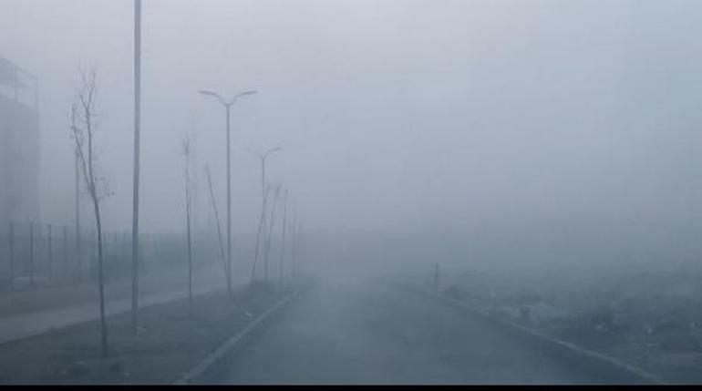 Diyarbakır’da yoğun sis