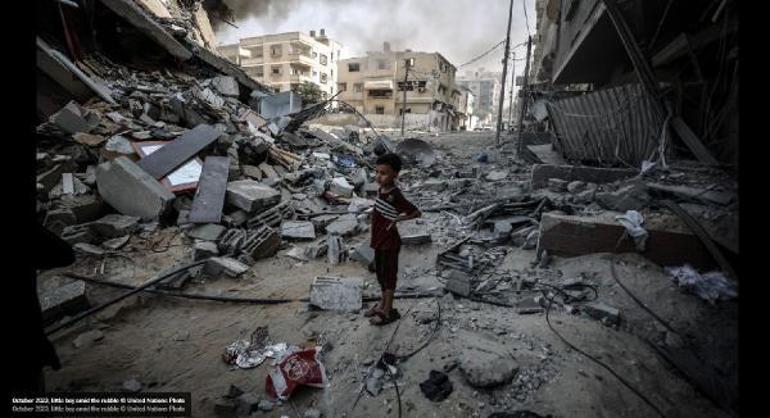 UNRWA’dan Gazze’deki savaş için 100 fotoğraf paylaşımı