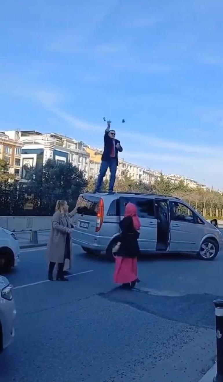 Zeytinburnu'nda yolu kapatan düğün konvoyundakilere ceza