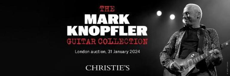 Dire Straits’den Mark Knopfler'ın gitar koleksiyonu açık artırmada satılıyor
