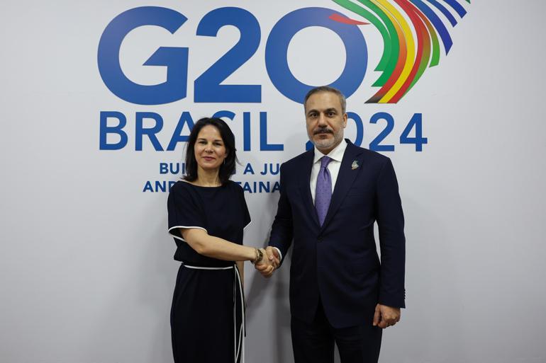 Bakan Fidan’ın Brezilya G20 temasları
