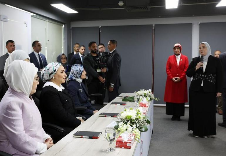 Emine Erdoğan’ın Kahire temasları