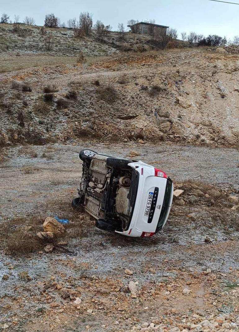 Mardin'de 3 aracın karıştığı kaza; 2'si ağır 8 yaralı