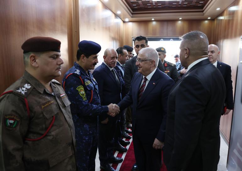 Bakan Güler, Irak İçişleri Bakanı Abdülemir Kamil Şammari ile görüştü