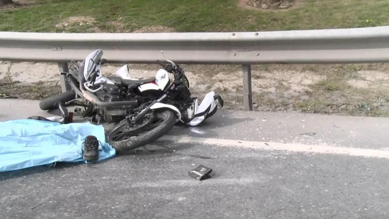 Başakşehir'de kamyonun altında kalan motosiklet sürücüsü öldü