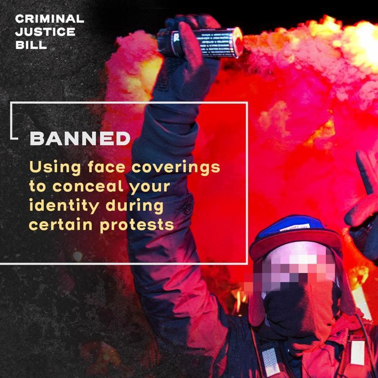 İngiltere İçişleri Bakanlığı, protestoları merkezine alan yasakları duyurdu