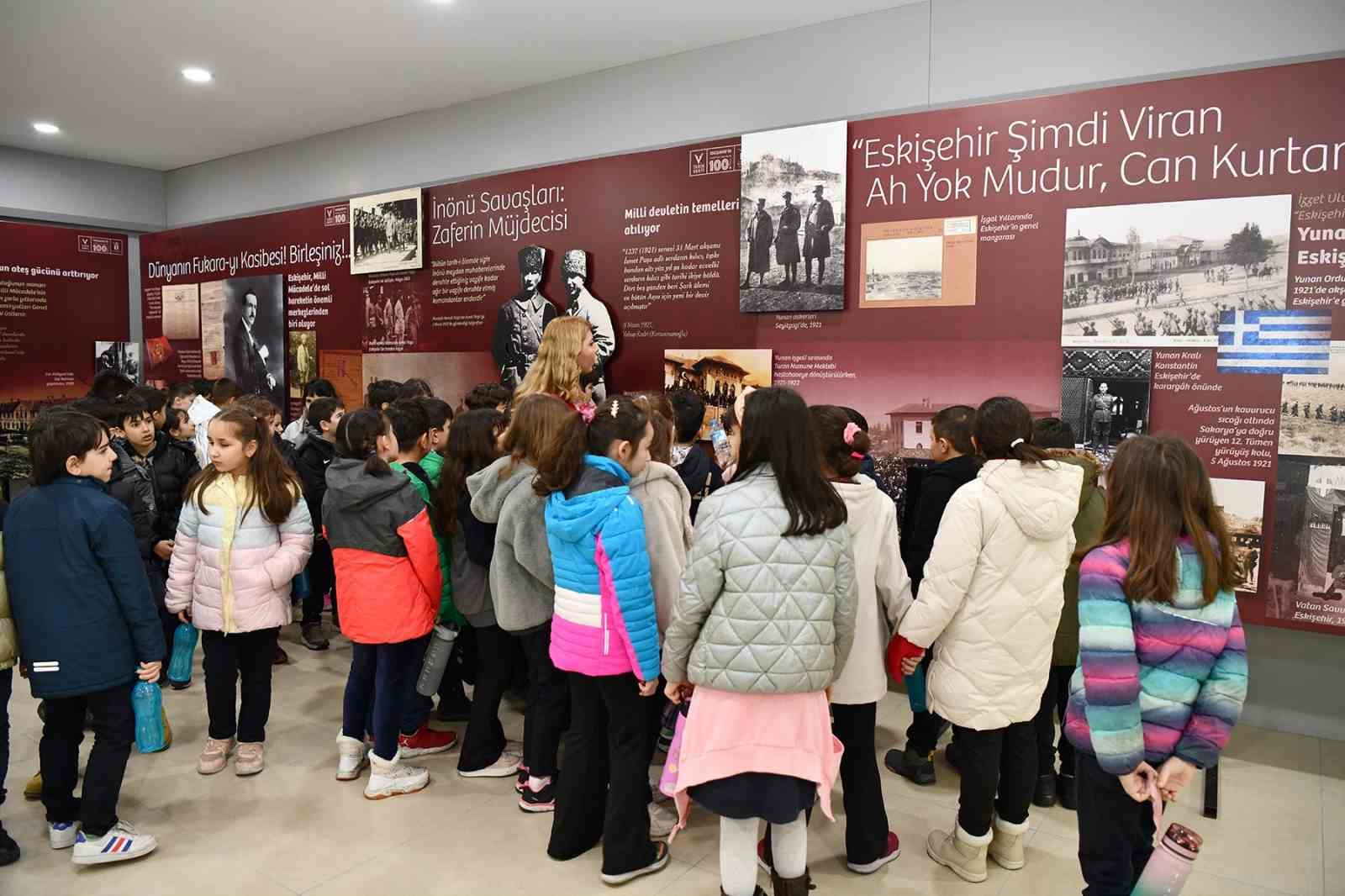 Görsellerle Eskişehir’in kurtuluşunu öğreniyorlar