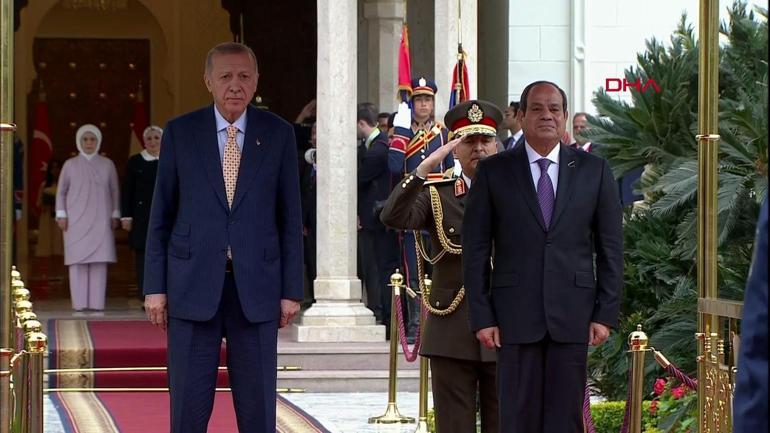 Cumhurbaşkanı Erdoğan, Mısır’da