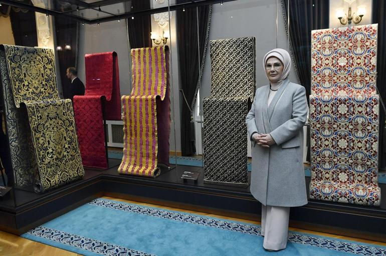 Emine Erdoğan, Ankara'nın tarihi yapılarından 'Ankara Palas Müzesi'ni ziyaret etti
