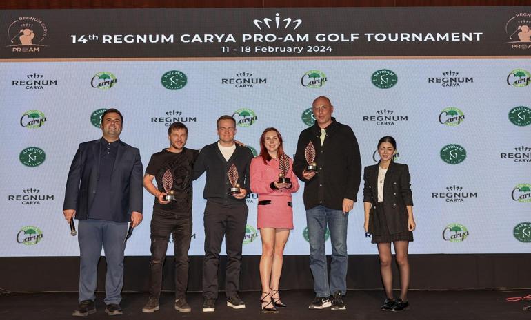 Regnum Carya Pro-Am Golf Turnuvası sona erdi