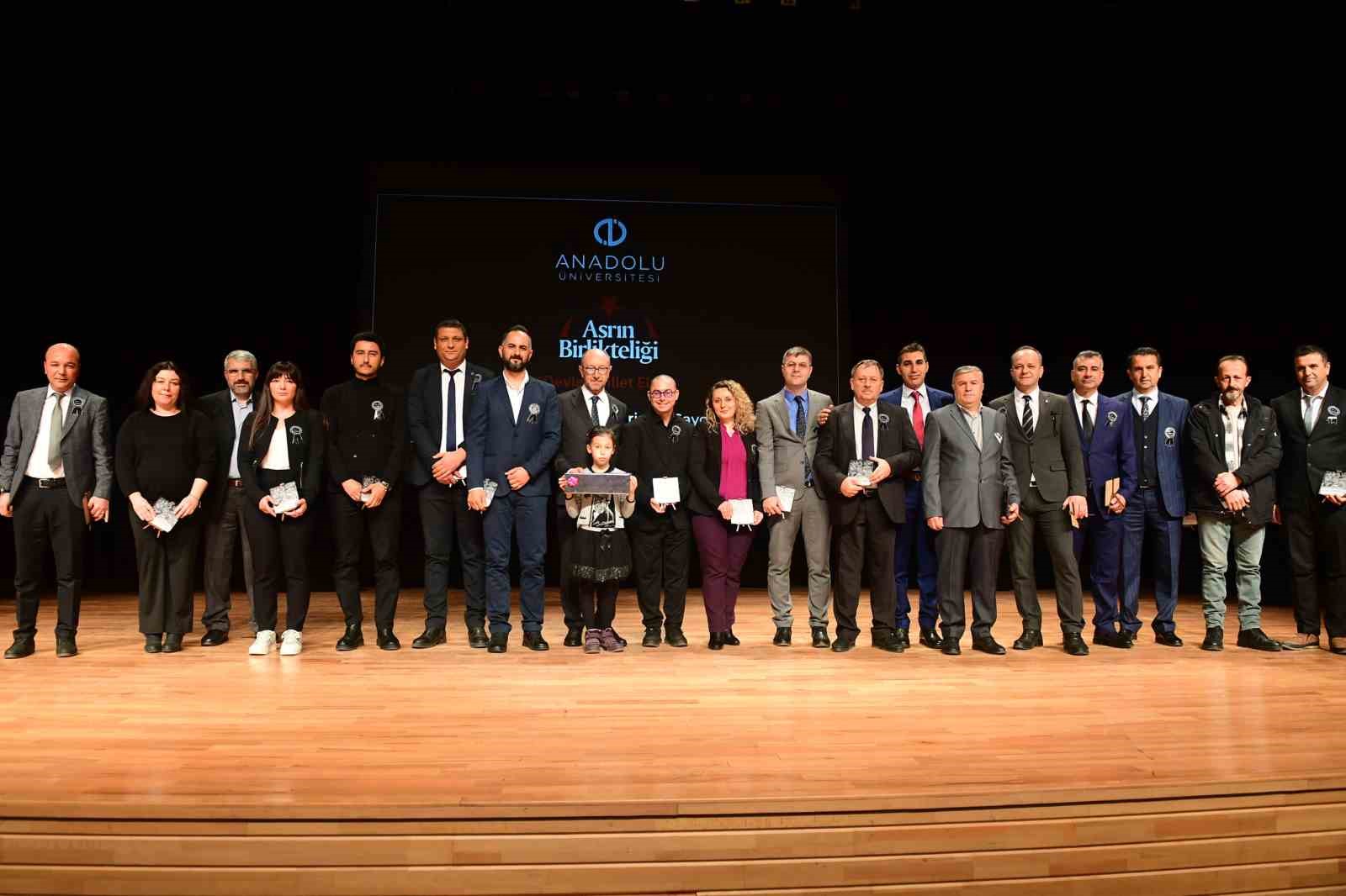 Anadolu Üniversitesi’nde ’Asrın Birlikteliği’ anma töreni gerçekleştirildi