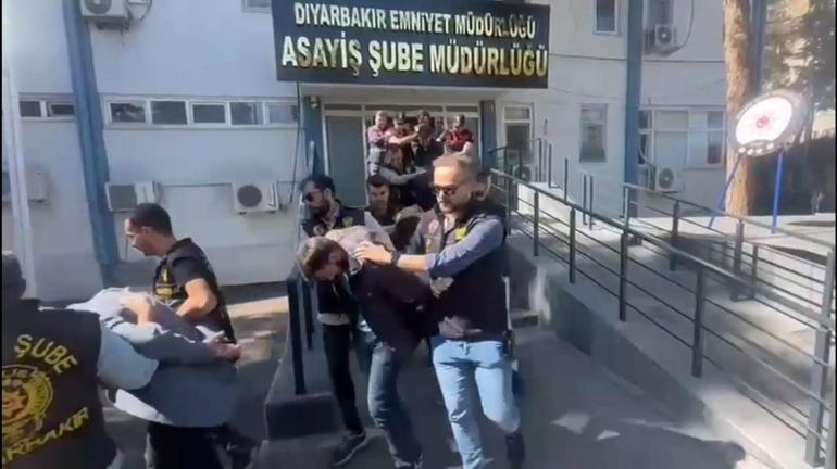 Diyarbakır'da gasp ve hırsızlık yapan çeteye 'Piksel' operasyonu; 9 gözaltı