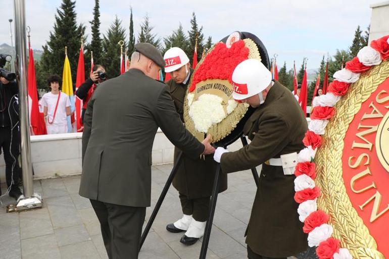 Samsun'da 18 Mart anması; şehit anneleri gözyaşı döktü