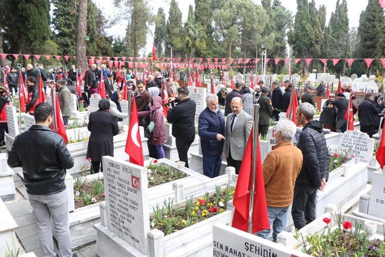 Samsun'da 18 Mart anması; şehit anneleri gözyaşı döktü