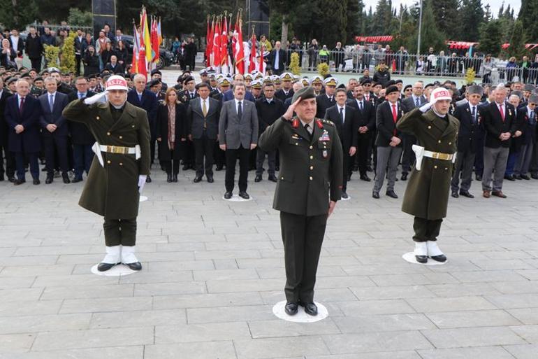 Samsun'da 18 Mart anması; şehit anneleri gözyaşı döktü