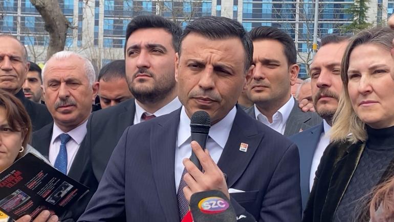 Maltepe'de broşür tartışması: CHP il başkanı adliye önünde açıklama yaptı
