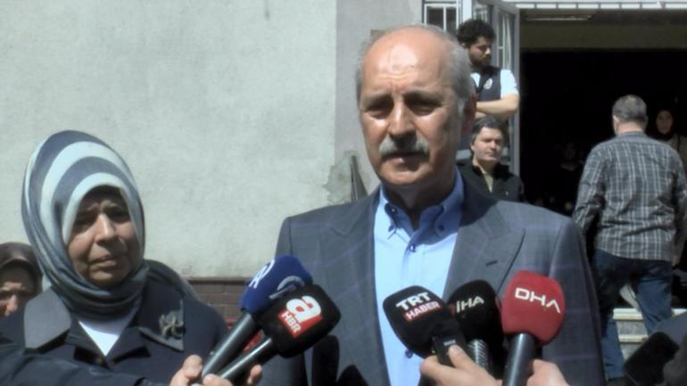 TBMM Başkanı Numan Kurtulmuş oyunu kullandı