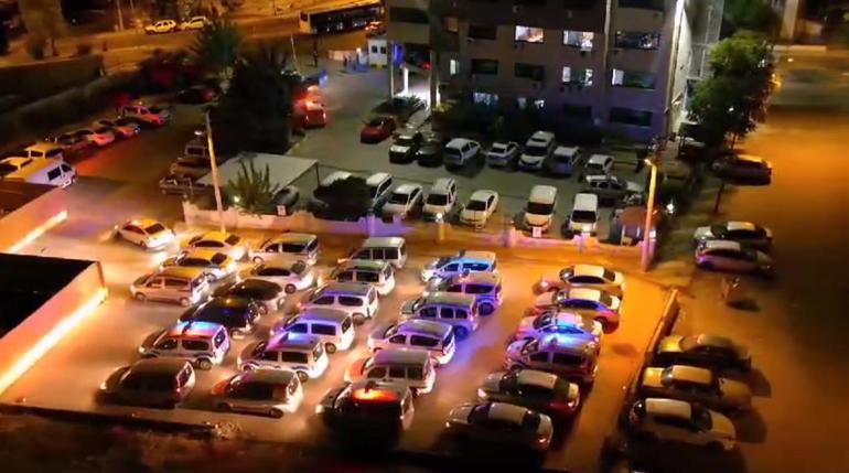 İzmir'de suç örgütlerine operasyona 20 gözaltı