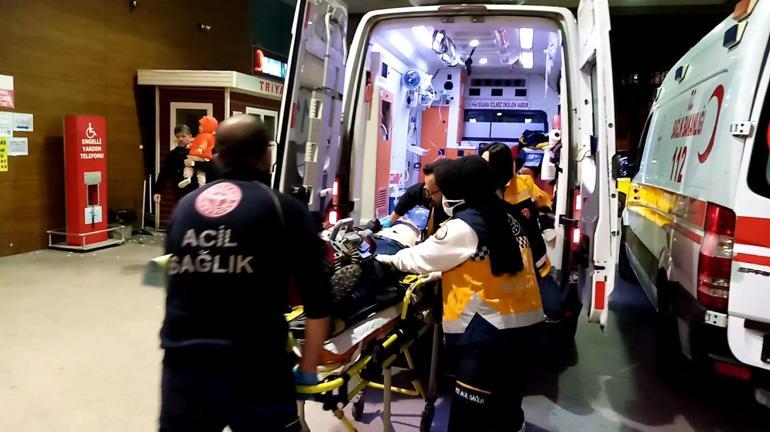 Bursa'da kaza yapan otomobillerden biri motosiklete çarptı: 1 ölü, 1 yaralı