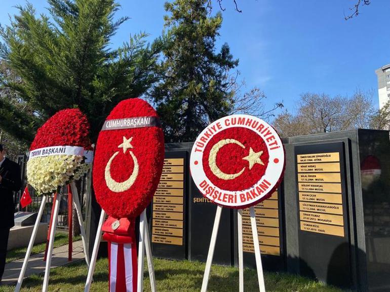 Terör örgütlerinin şehit ettiği diplomatlar Ankara'da anıldı