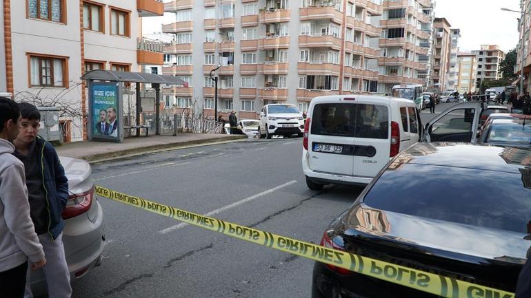 Rize'de silah ve bıçaklı kavgada 3 kişi yaralandı; o anlar kamerada