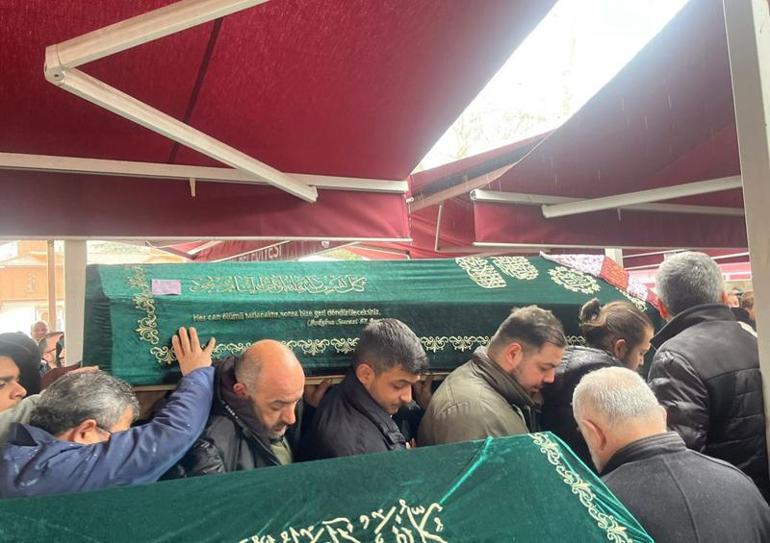 Bakırköy'de TIR kazasında ölen 4 kişi son yolculuğuna uğurlandı