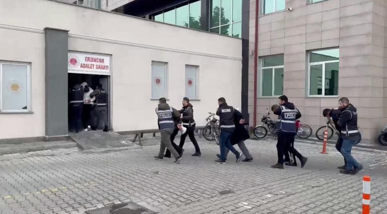 Erzincan'da suç örgütüne yönelik operasyonda 6 tutuklama