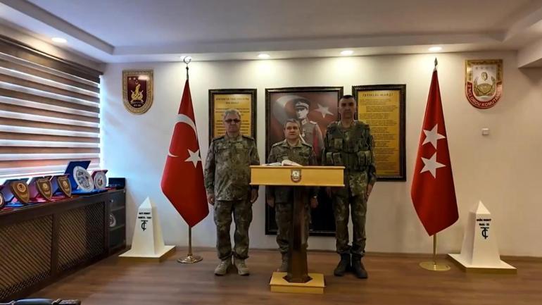 Orgeneral Bayraktaroğlu, sınır ötesi ve hudut hattındaki askerleri denetledi