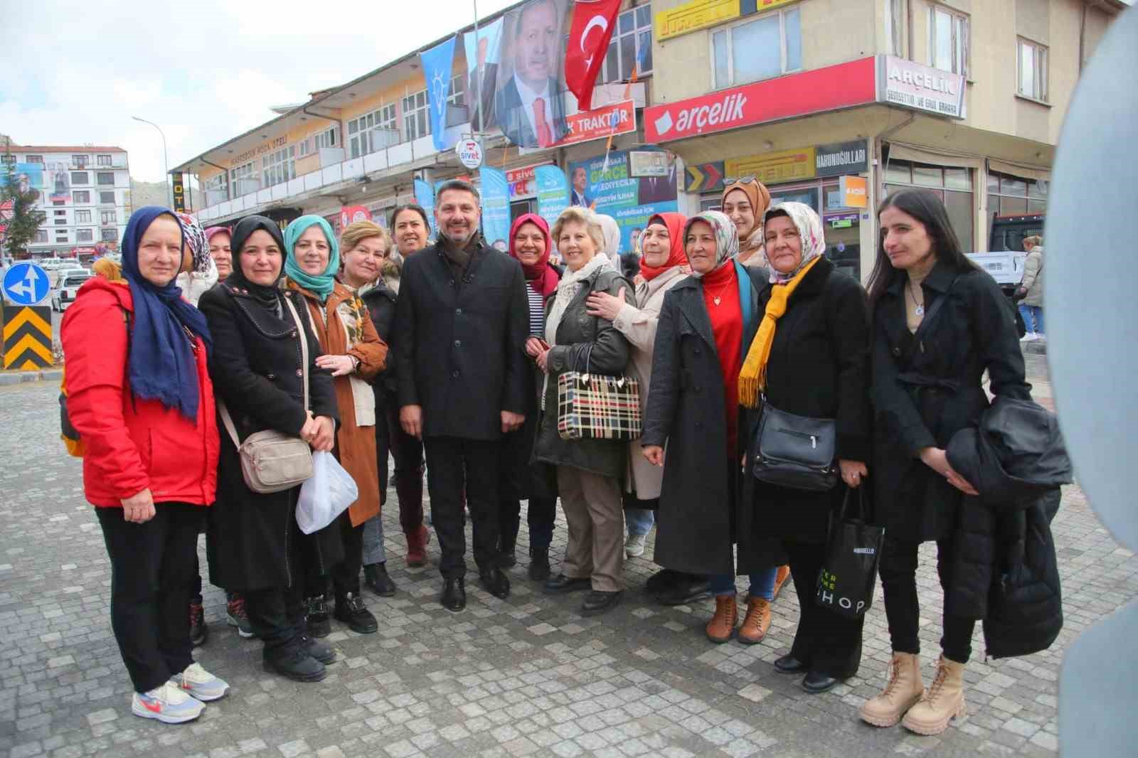 Başkan Yüzügüllü’nün seçim çalışmaları