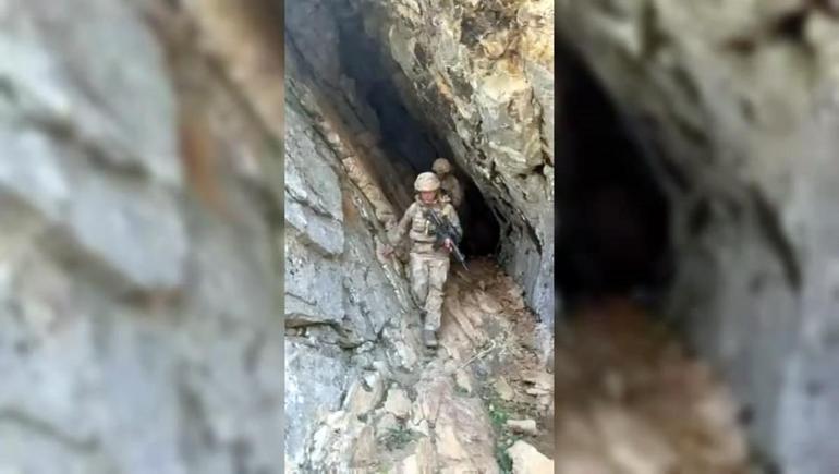Diyarbakır'da PKK'lı teröristlerin kullandığı 11 sığınak ve 2 depo imha edildi
