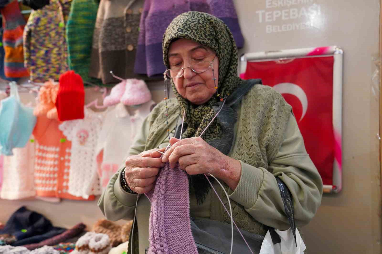 Kadınların el emeği, 8 yıldır Hanımeli Sokak’ta sergileniyor