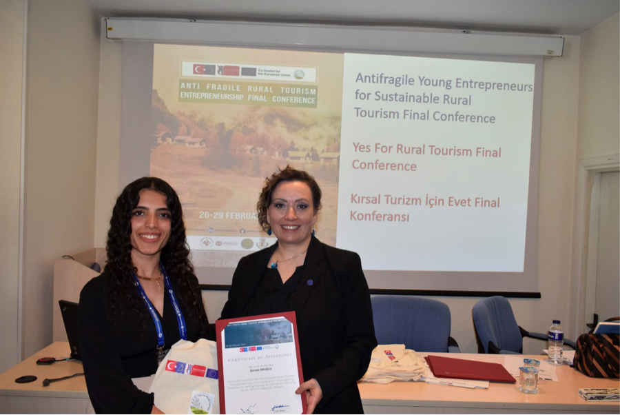 ’Kırsal Turizm İçin EVET’ Erasmus+ projesi final konferansı başarıyla tamamlandı