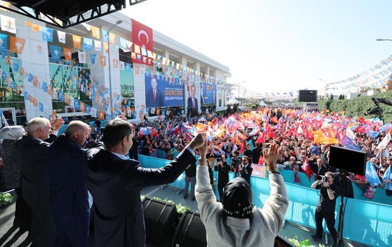 Cumhurbaşkanı Erdoğan Sancaktepe'de konuştu