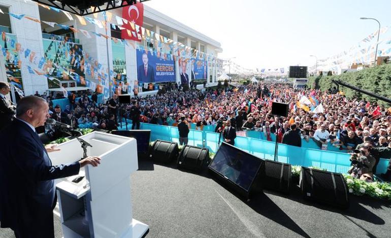 Cumhurbaşkanı Erdoğan Sancaktepe'de konuştu
