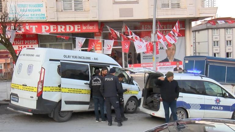 Arnavutköy'de Yeniden Refah Partisi'nin seçim aracına ateş açıldı