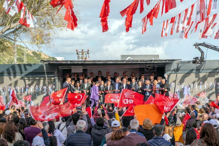CHP Bodrum Seçim Koordinasyon Merkezi açıldı